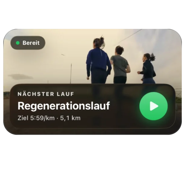 Run with a plan: Widget in Gearstack Health